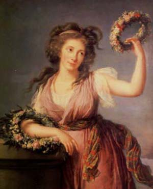 Marie Michelle Françoise Pauline de Montmorin Saint-Hérem - par Élisabeth Vigée-Lebrun - en 1788